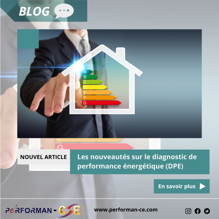 Les nouveautés sur le diagnostic de performance énergétique (DPE)