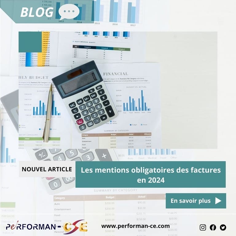 Les mentions obligatoires des factures en 2024