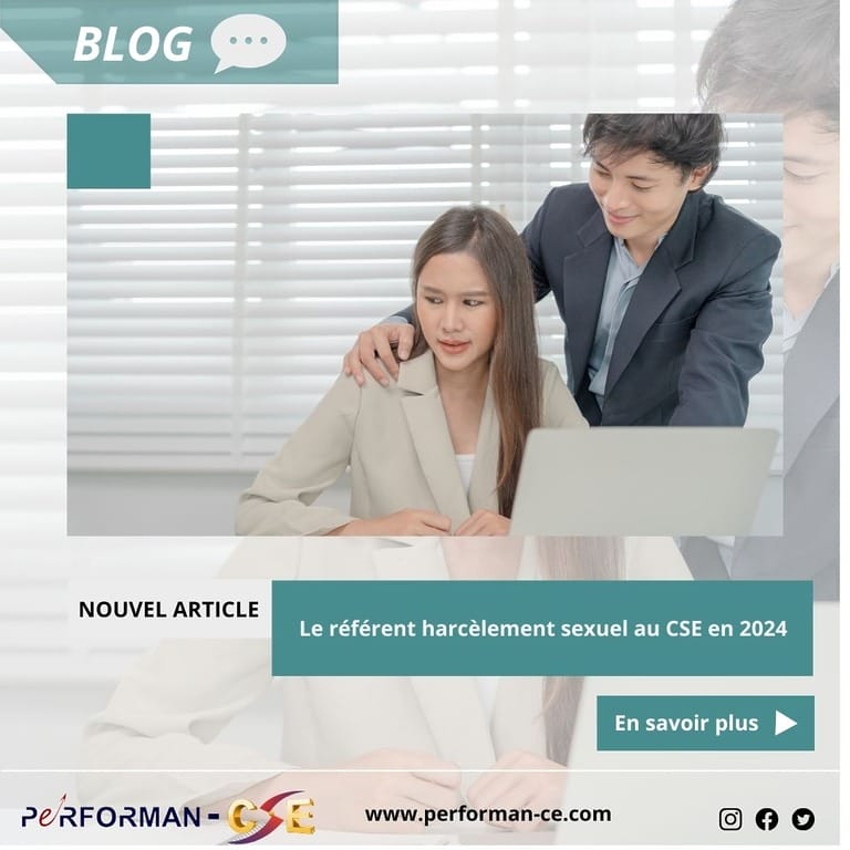 Le référent harcèlement sexuel au CSE en 2024